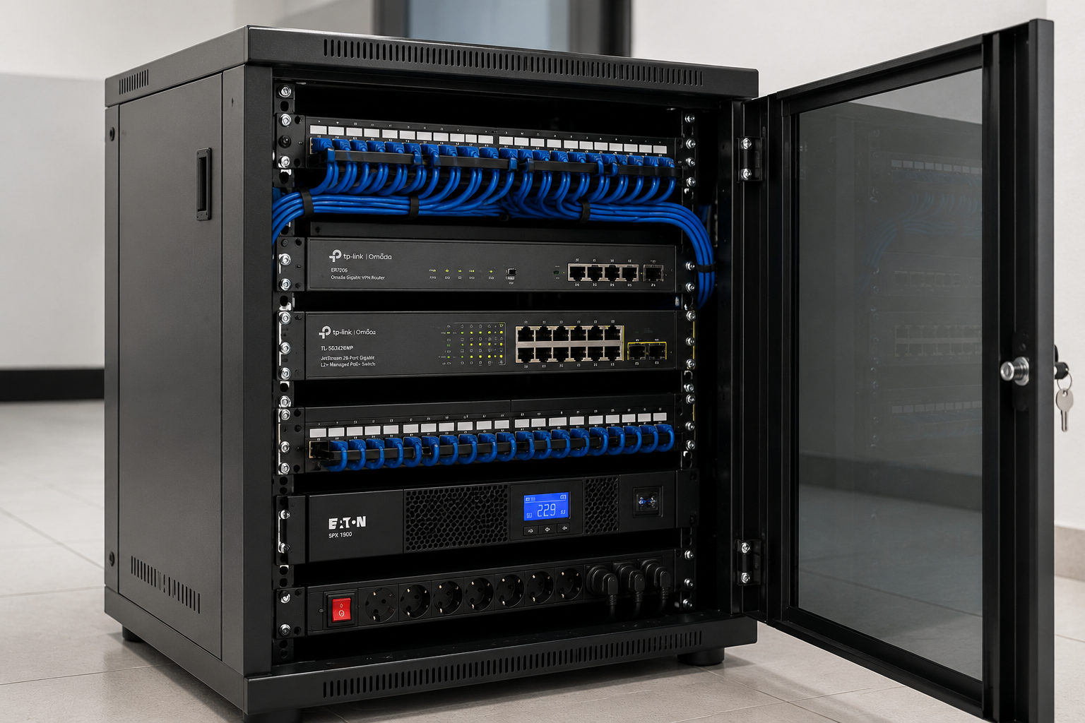 Installazione armadi rack a Torino