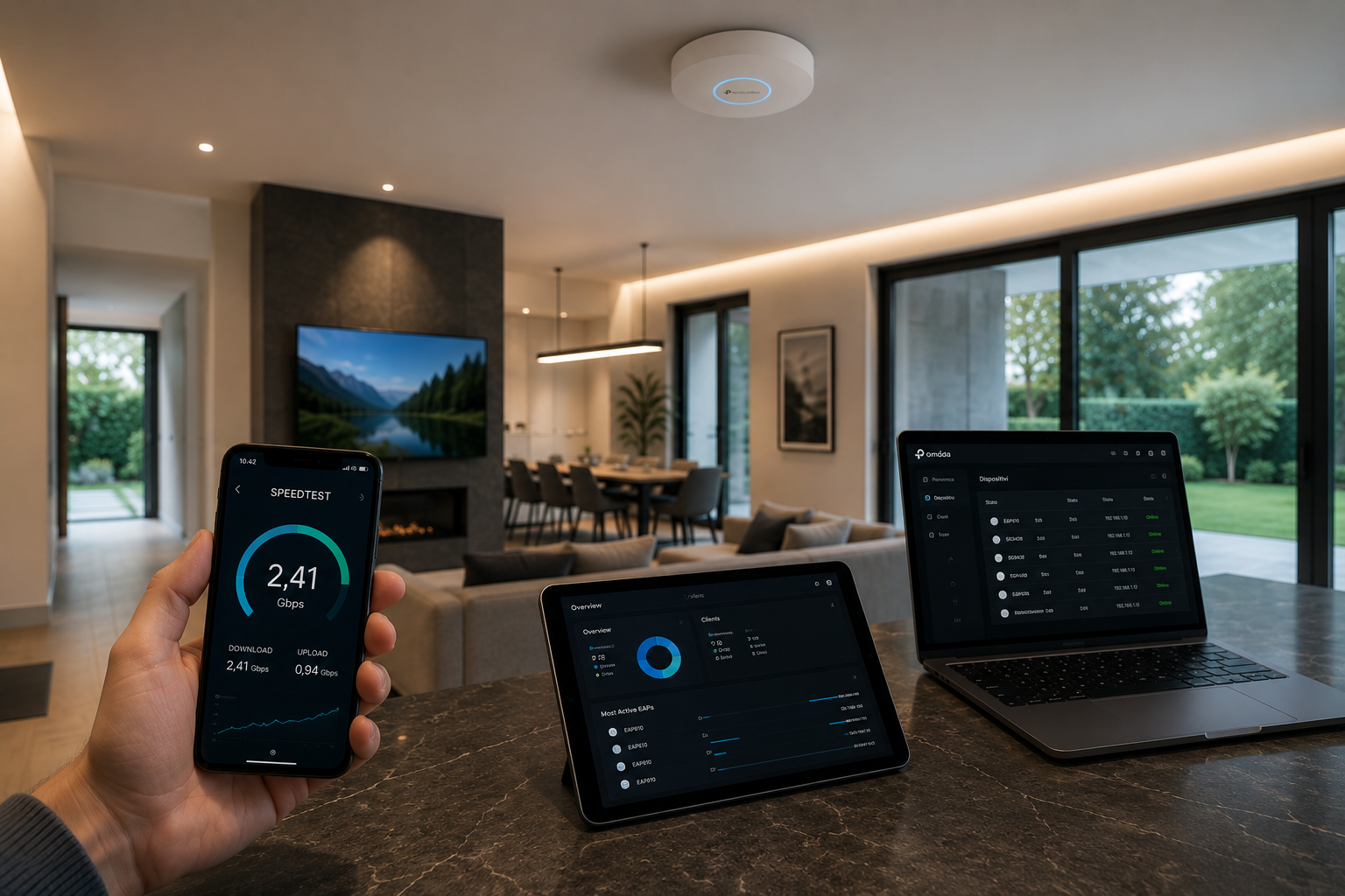 Copertura Wi-Fi per ville a Torino